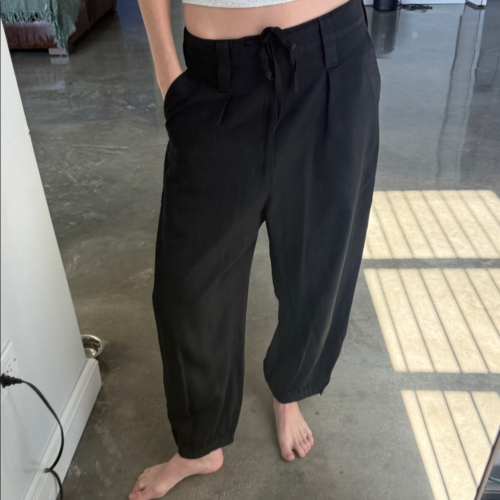 Y-3 Wide Leg Drawstring Pants - Picture 3 of 13